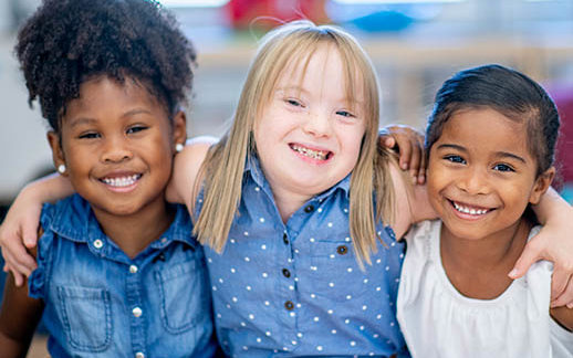 Three Young Friends